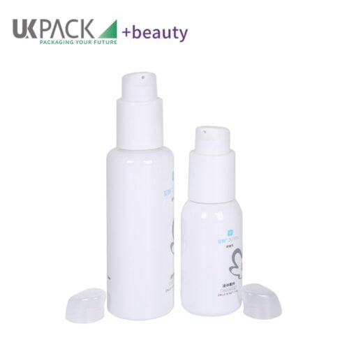 White Lotion Pump Bottle