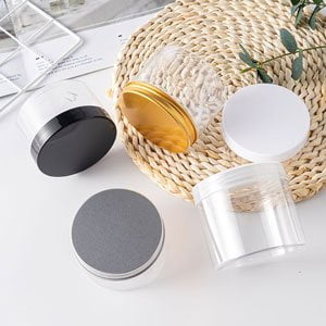 acrylic cosmetic jars