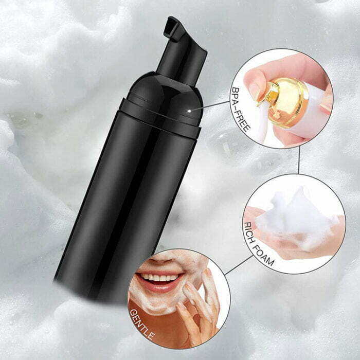 Black Foam Pump Bottle - Image 3