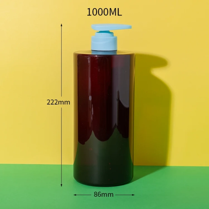 1000ml pet plastic big shampoo bottle - 2