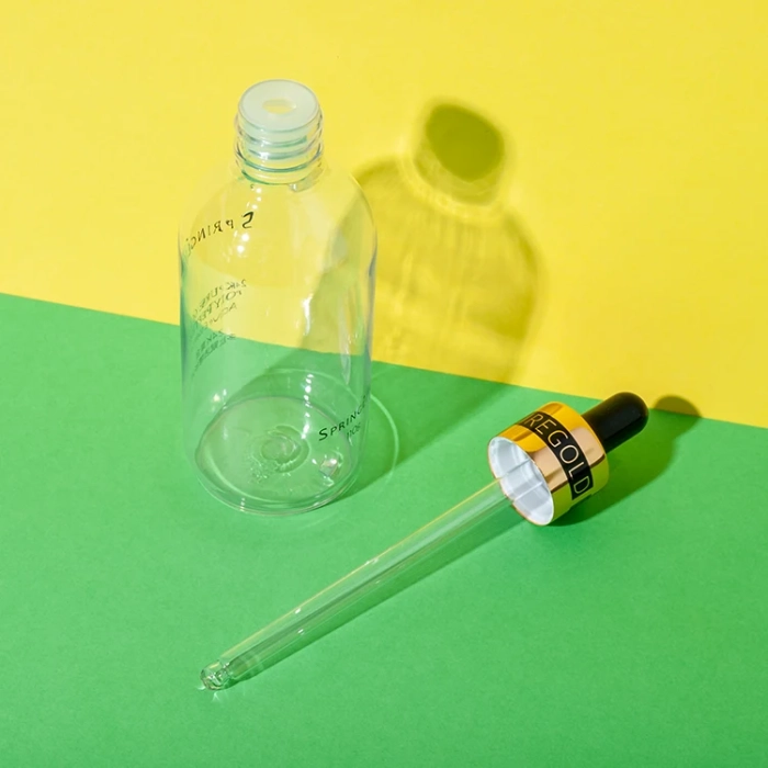 100ml pet hair oil dropper bottle - 3