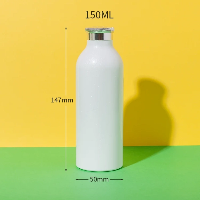 150ml aluminum powder shaker bottle with twist cap - 2