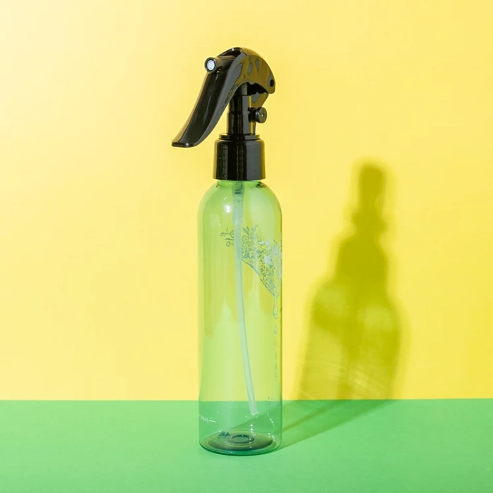 180ml pet plastic blue hair spray bottle - 3