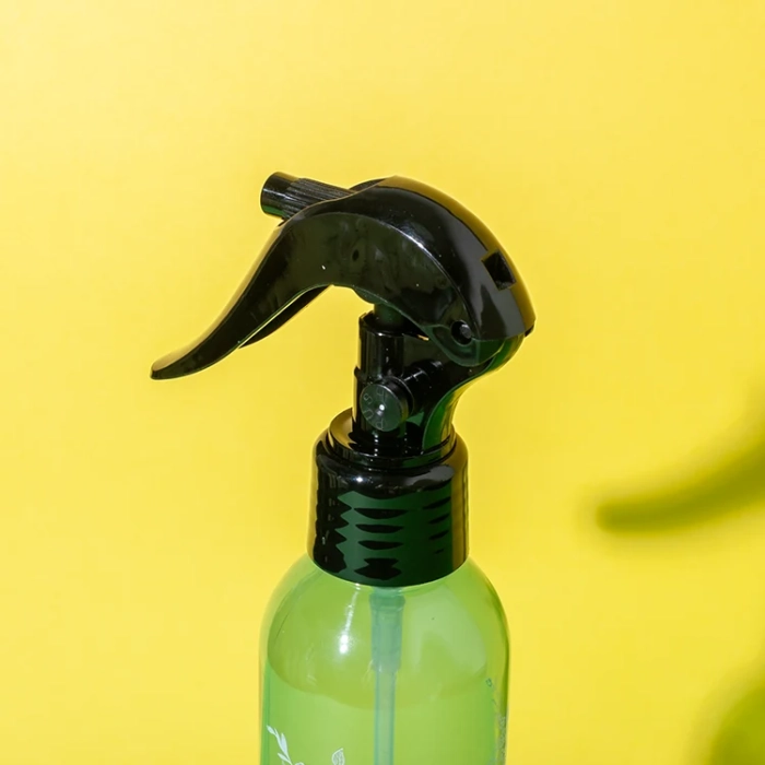 180ml pet plastic blue hair spray bottle - 4