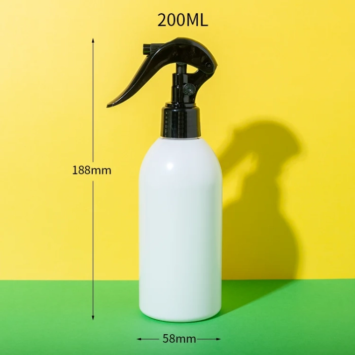 200ml pet plastic hair spray white bottle - 2