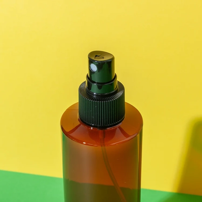 250ml pet plastic brown hair oil spray bottle - 4