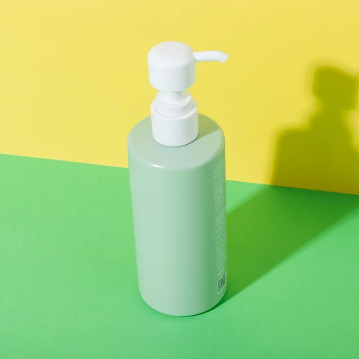300ml pet plastic green shampoo bottle - 3