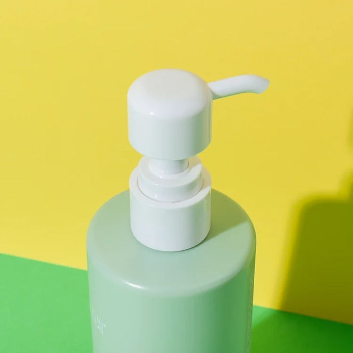 300ml pet plastic green shampoo bottle - 4