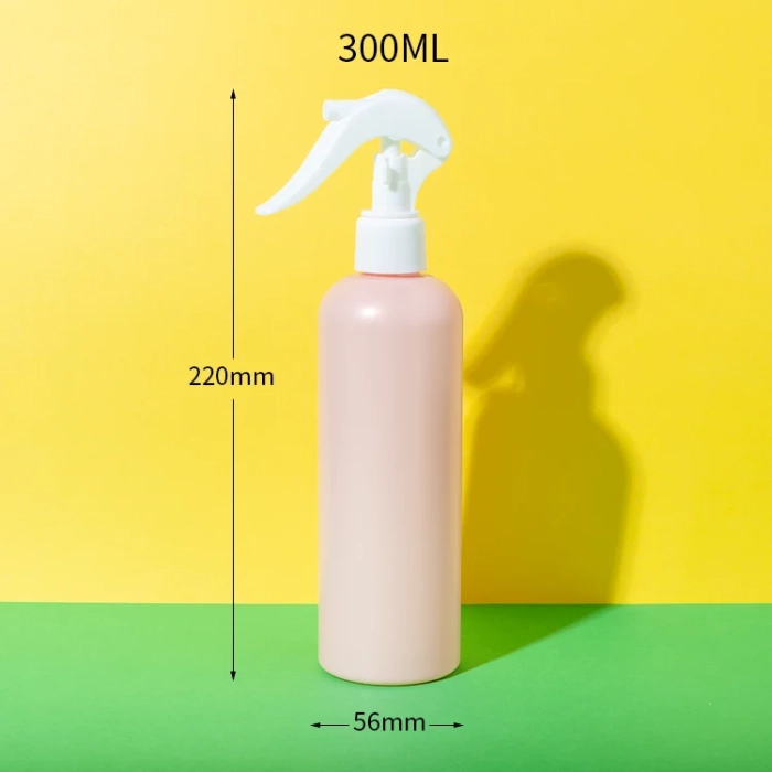 300ml pet plastic pink hair spray bottle - 2