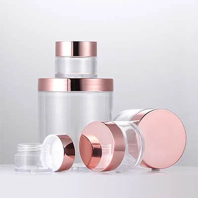 6 oz cosmetic jars - 1