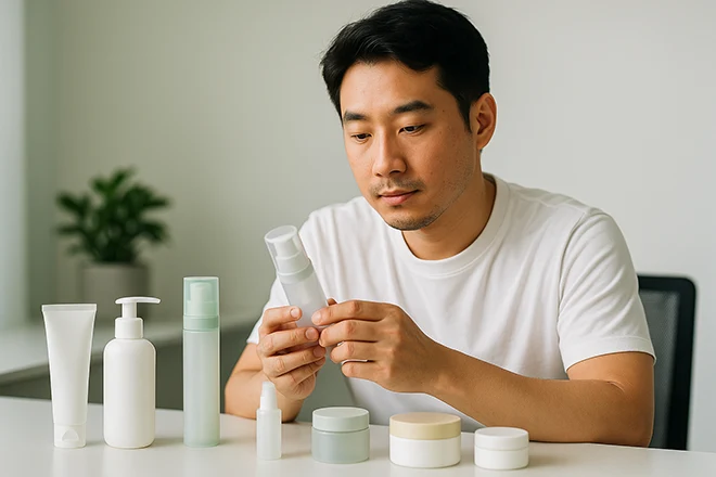 a packaging engineer reviewing eco-friendly cosmetic packaging – 1 a packaging engineer reviewing eco-friendly cosmetic packaging - 1
