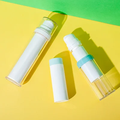 acrylic and pet airless pump refillable bottles 30ml 50ml - 2