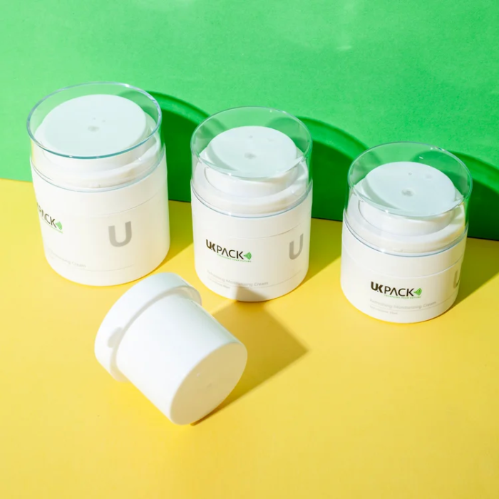 acrylic refillable airless cosmetic jar 15g 30g 50g - 1