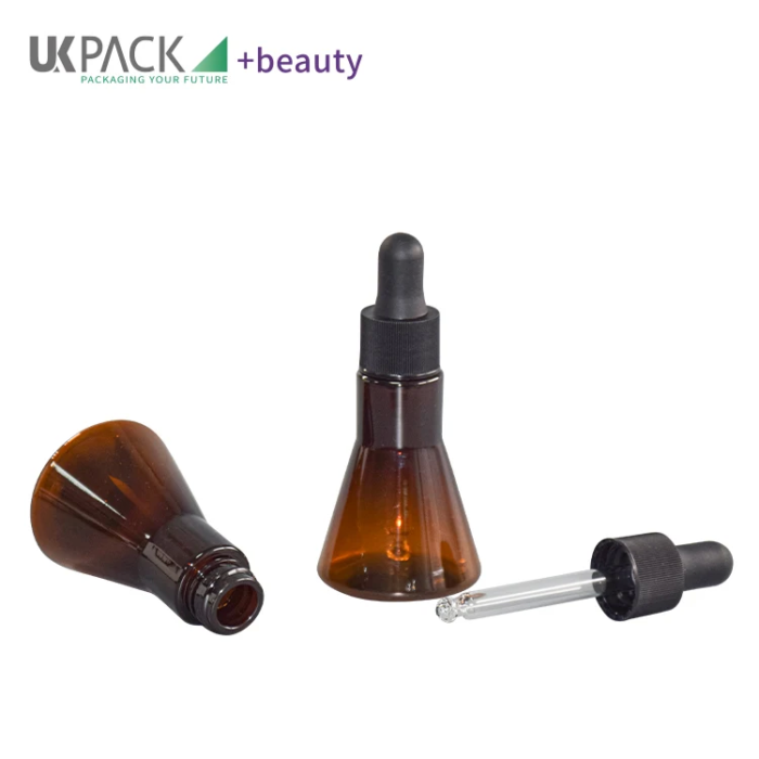 brown plastic dropper bottle 20ml-6