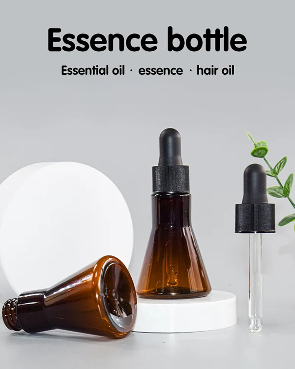 brown plastic dropper bottle 20ml for DIY essential oils brown plastic dropper bottle 20ml for DIY essential oils