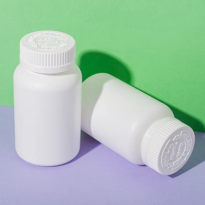child-resistant 175cc HDPE plastic capsule bottle - 7