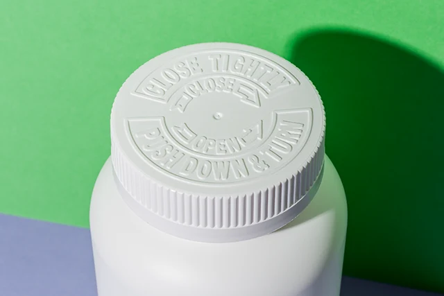 child-resistant cap of supplement bottle – 1 child-resistant cap of supplement bottle - 1