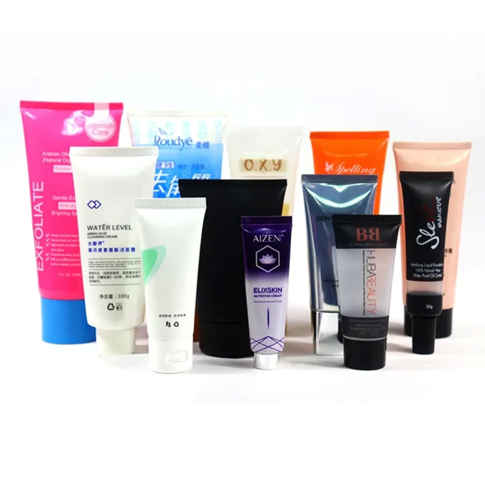 custom printing for white cosmetic tube