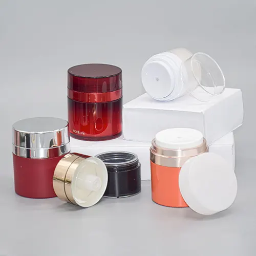 custom surface finishes on airless pump jar - UKC42