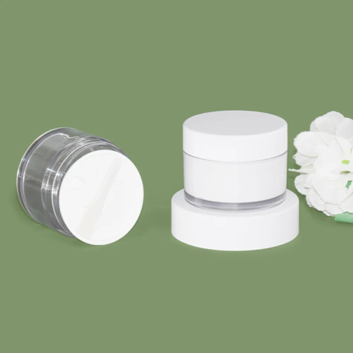 customized 100g cosmetic jar with spatula for cream - 1