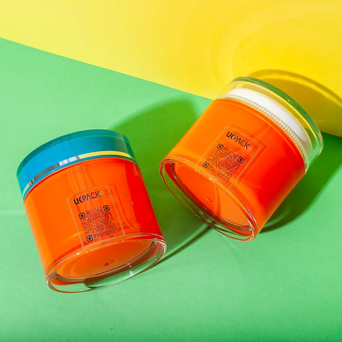 double wall acrylic 200g cosmetic jar - 7