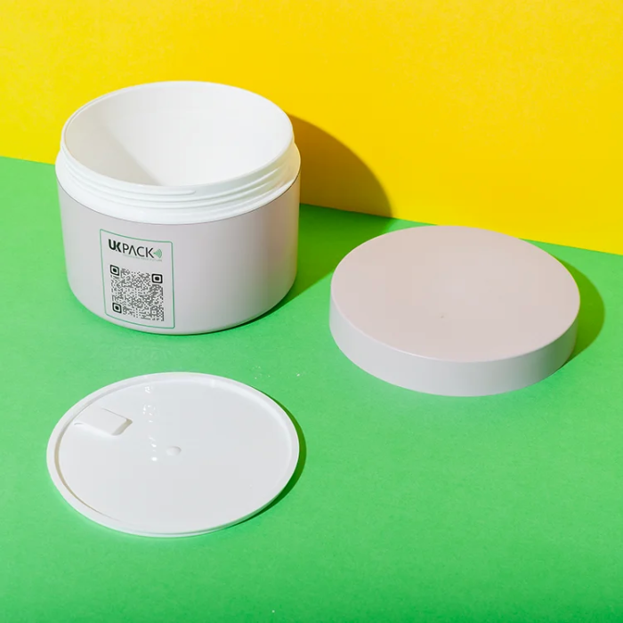 double wall AS PP 300ml cosmetic jar - 5