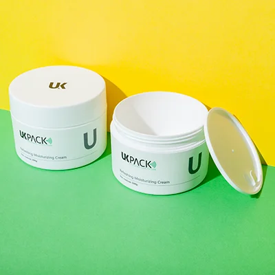 double wall pp 200ml cosmetic jar for body butter - 1