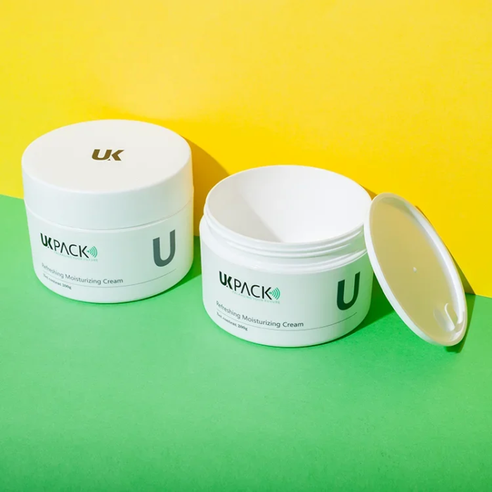 double wall pp 200ml cosmetic jar for body butter - 2