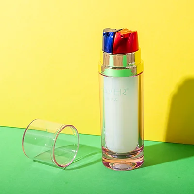 dual chamber lotion bottle 15ml + 15ml - 1