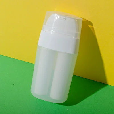 dual chamer airless bottle 7.5ml + 7.5ml - 2