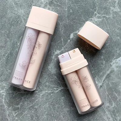 dual pump cosmetic bottles
