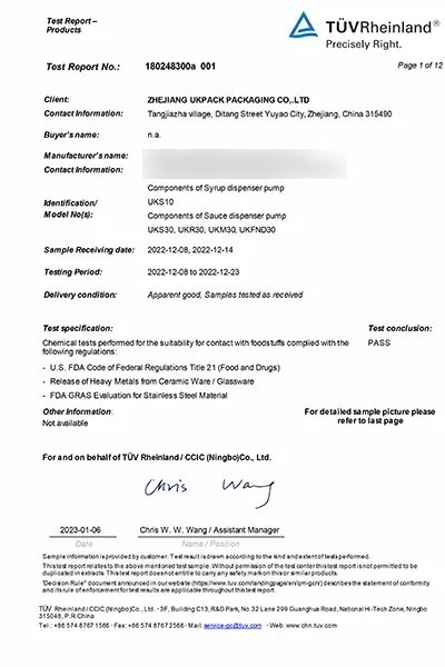 FDA report of syrup pump - 2