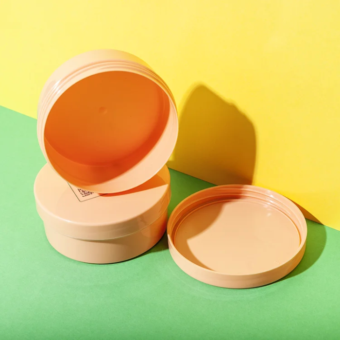 flat PP 200ml cosmetic cream jar - 7