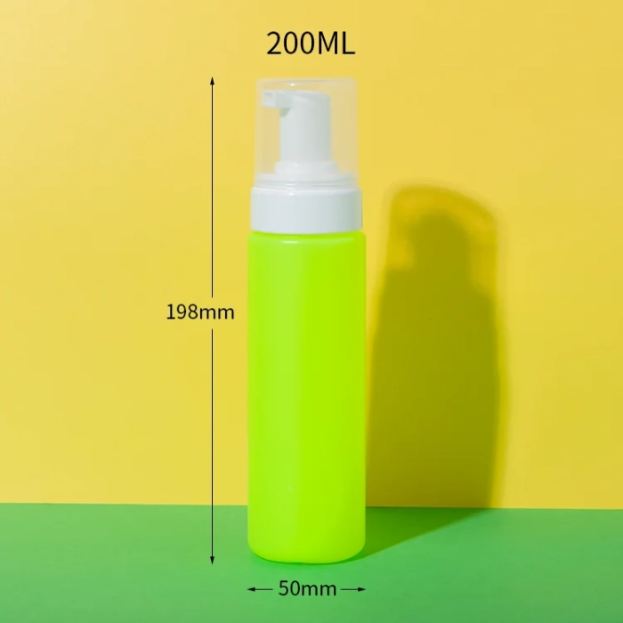 hdpe plastic foam shampoo pump bottle 200ml - 1