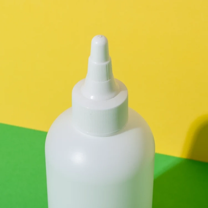 hdpe plastic hair oil bottle applicator 200ml - 6