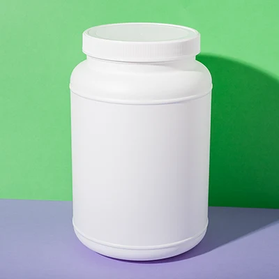 hdpe plastic protein powder jar 2500ml - 5