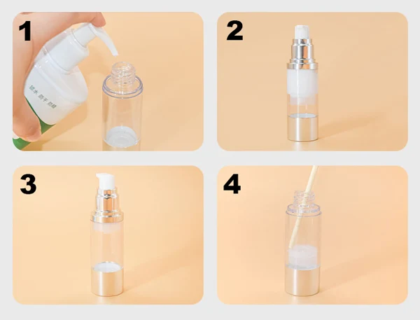 how to use aluminum airless bottles how to use aluminum airless bottles