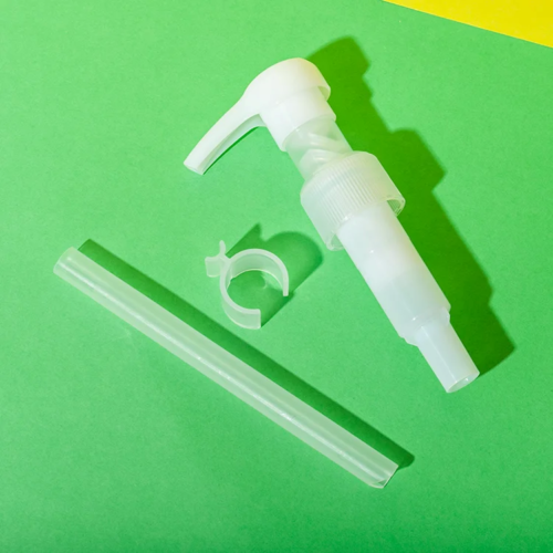 mono-material pp 28 410 ribbed lotion pump - 1