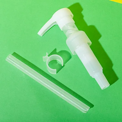 mono-material pp 28 410 ribbed lotion pump - 111