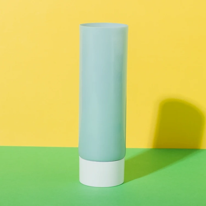 pe plastic hair cream blue tube 1.5oz - 2