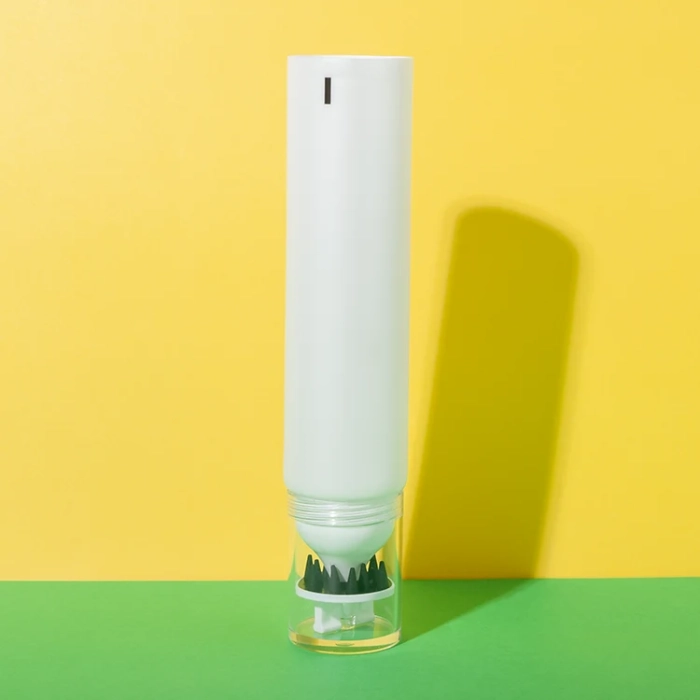 pe plastic white hair gel tube 150ml - 3