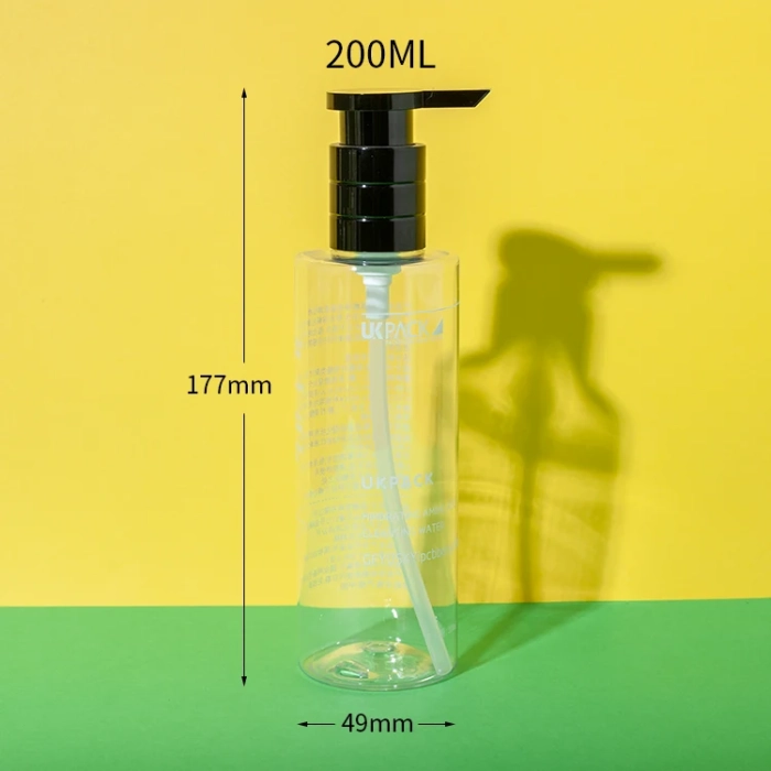 pet 200ml hair oil bottle - 2