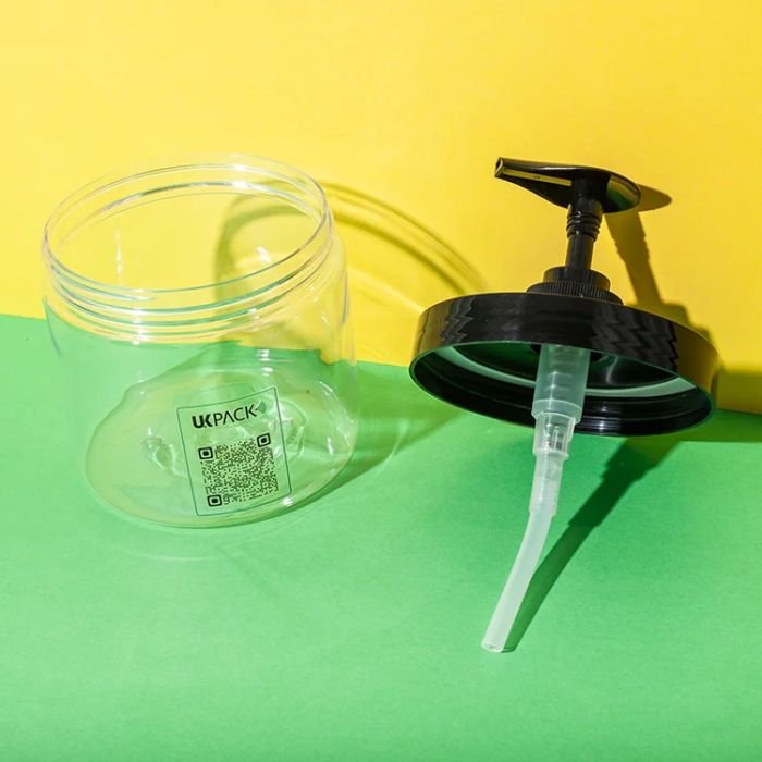 PET 300ml 400ml cosmetic pump jar - 7