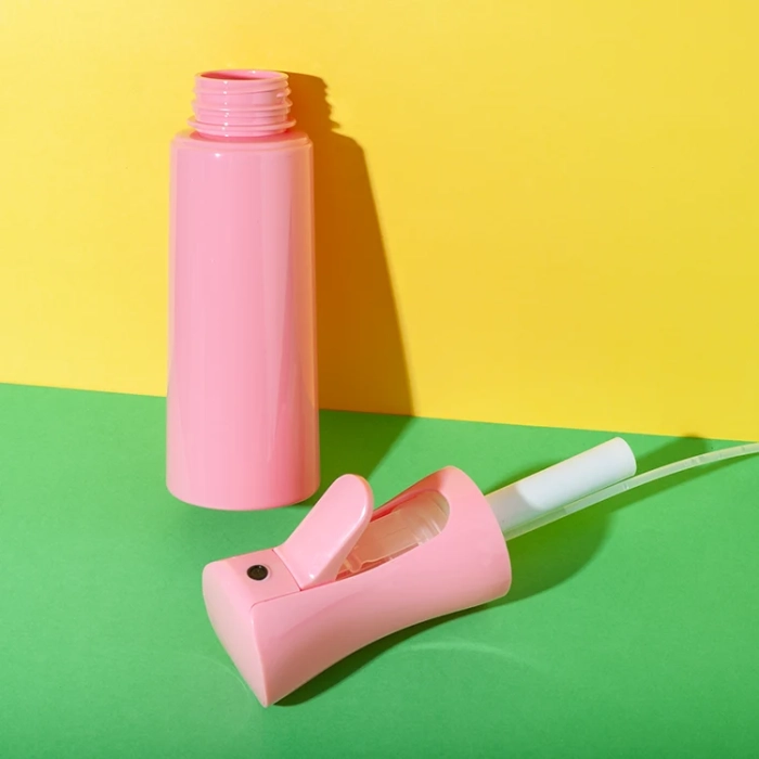 pet 300ml pink continuous spray bottle - 5