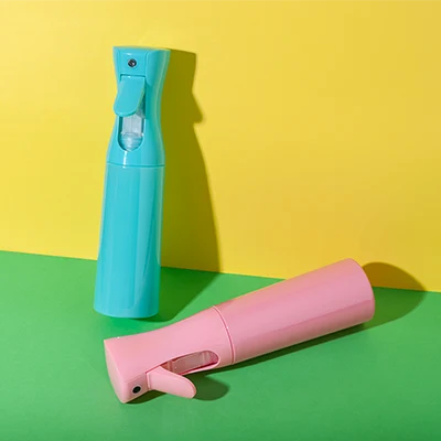 pet 300ml pink continuous spray bottle - 6