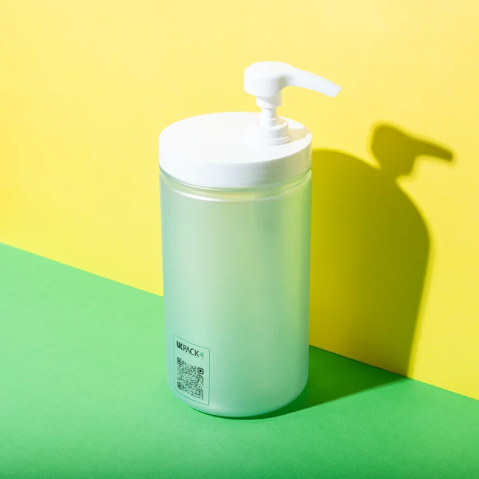 PET 960ml cosmetic pump jar - 7