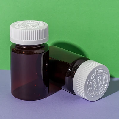 PET plastic 100cc Vitamin C bottle - 6