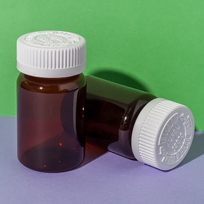 PET plastic 60cc Vitamin C bottle - 6