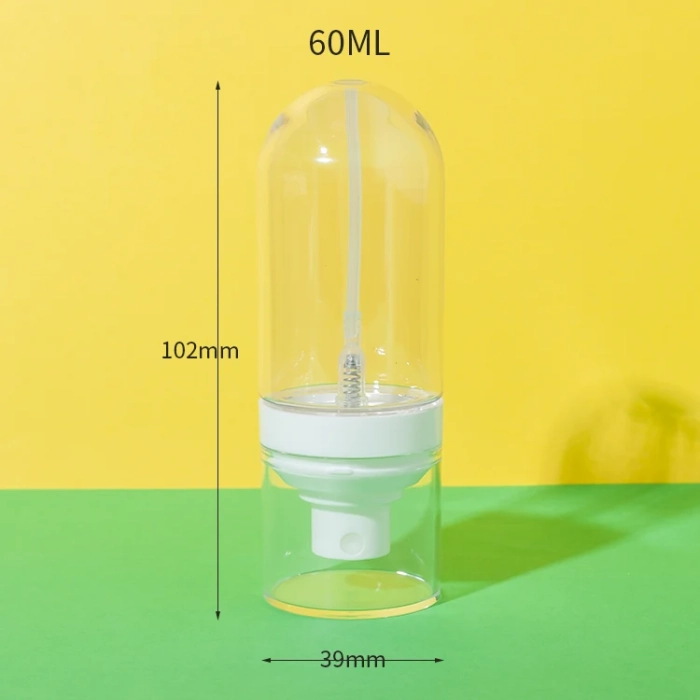 pet plastic 60ml hair spray bottle - 2