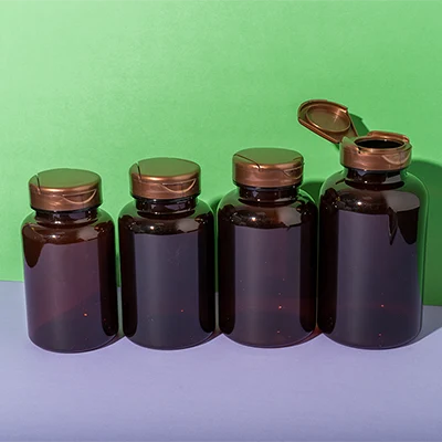 PET plastic custom supplement bottles 225cc 250cc 300cc 400cc - 3